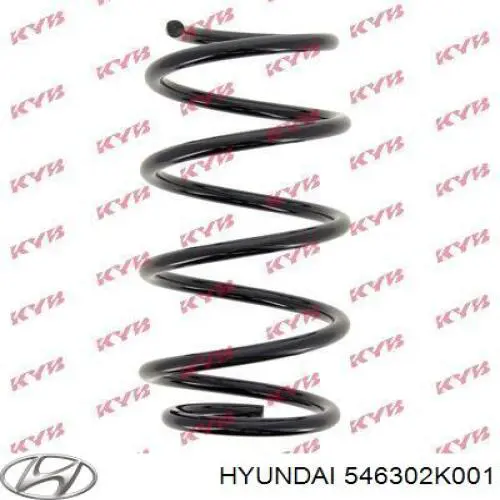 Пружина передня Hyundai/Kia 546302K001 ціна, від 36.72 USD