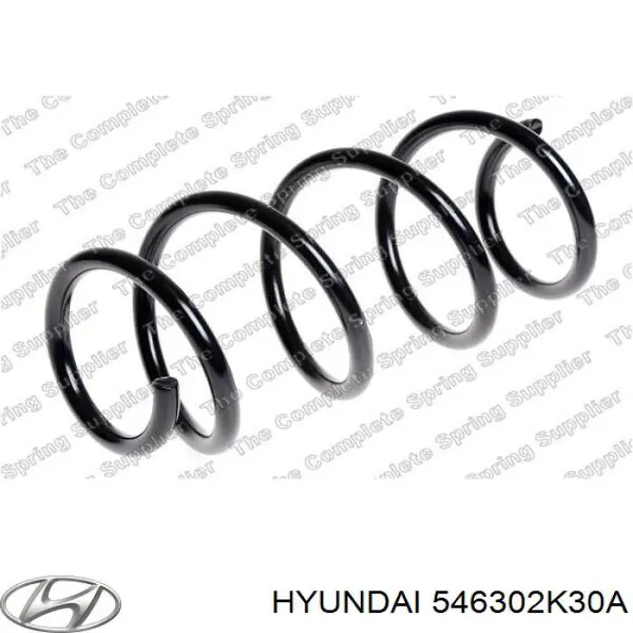 546302K30A Hyundai/Kia Пружина амортизатора передняя