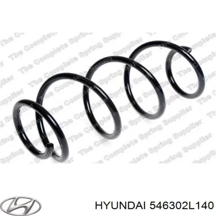 Пружина передня 546302L140 Hyundai/Kia