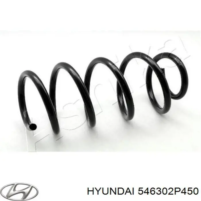 546302P450 Hyundai/Kia Пружина амортизатора передняя