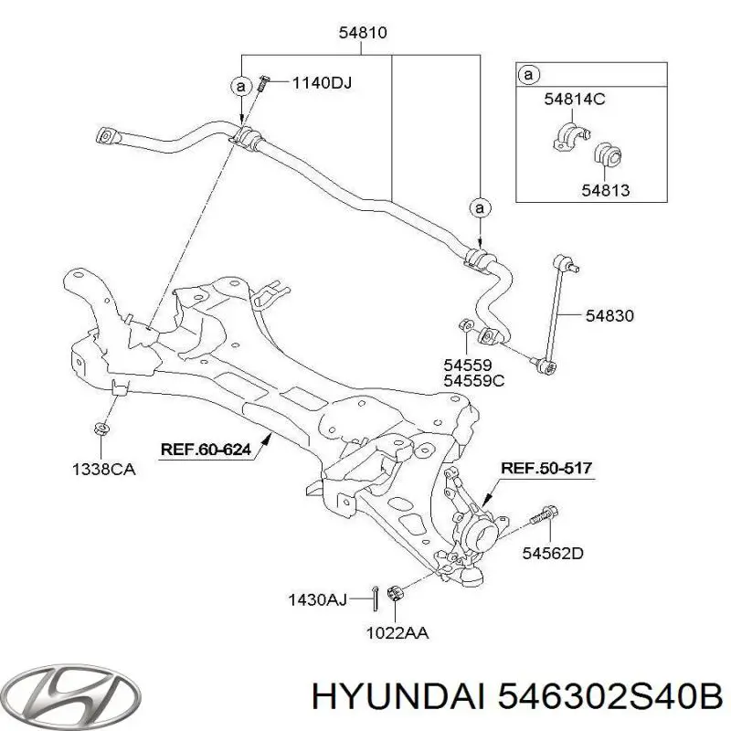 Купити 546302S40B Hyundai/Kia Гвинтова пружина підвіска