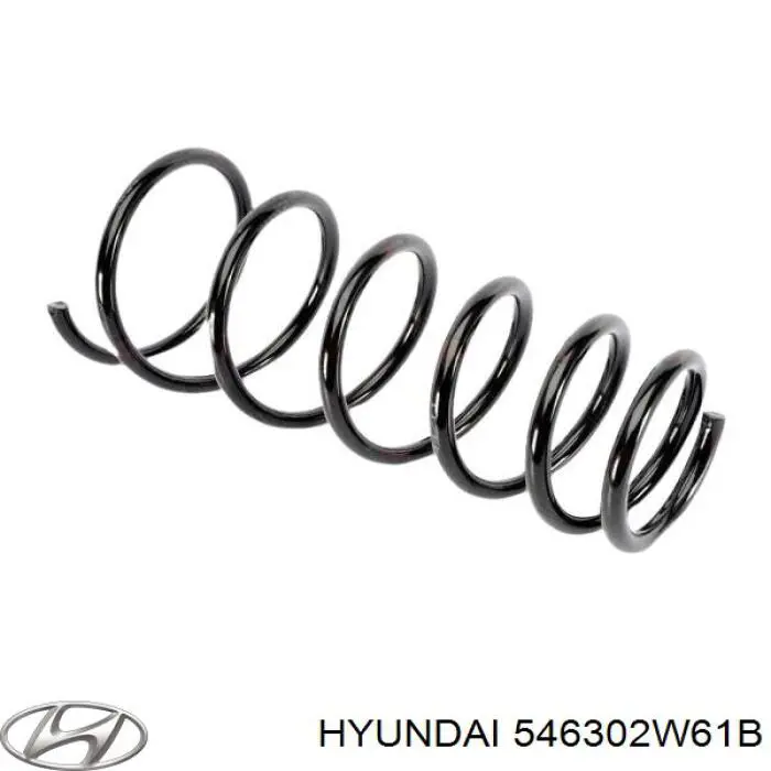 Пружина передня Hyundai/Kia 546302W61B ціна, від 48.59 USD