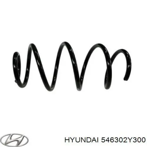 Пружина передня Hyundai/Kia 546302Y300 ціна, від 21.13 USD