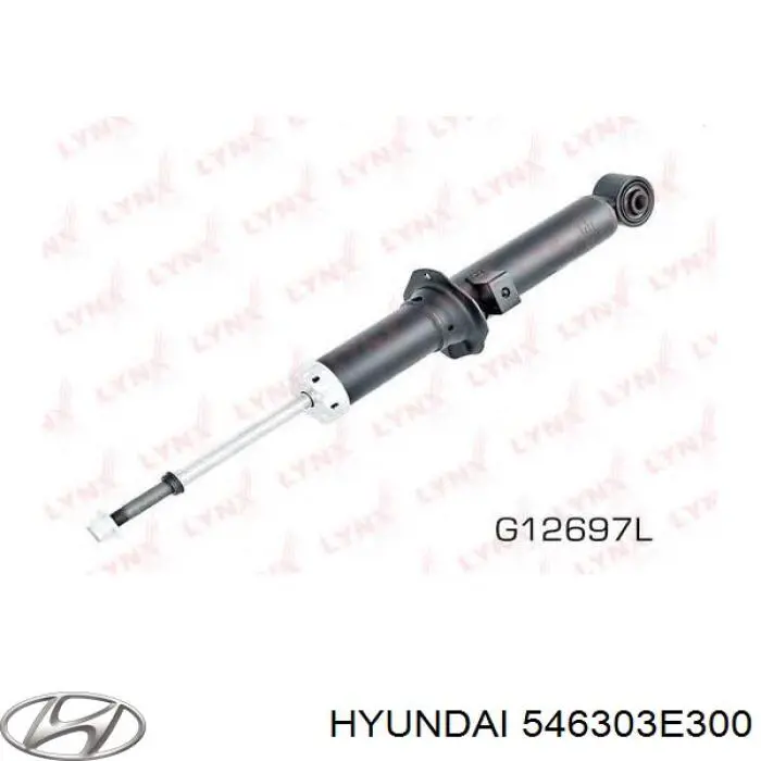 Амортизатор передньої підвіски, лівий Hyundai/Kia 546303E300 ціна, від 32.50 USD