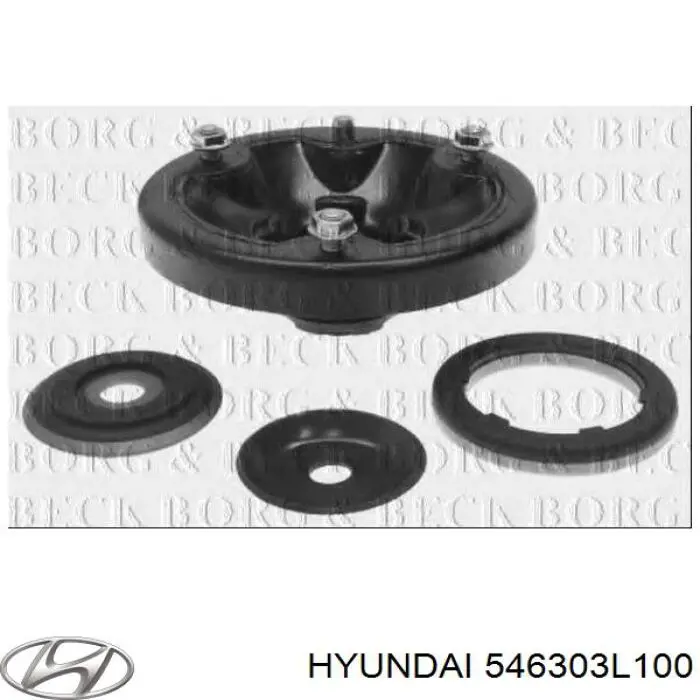 Купити 546303L100 Hyundai/Kia Опора амортизатора переднього