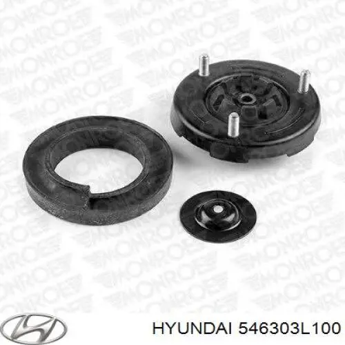 Опора стійки амортизатора переднього Hyundai/Kia 546303L100 ціна, від 15.14 USD