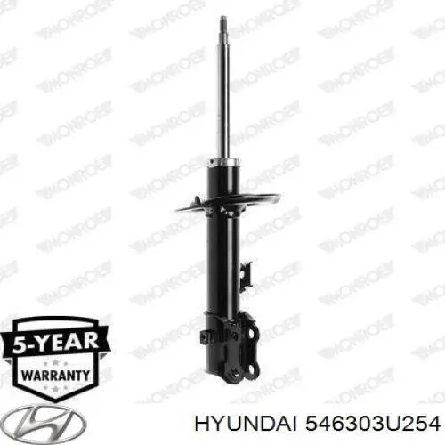 Пружина передня 546302S050 Hyundai/Kia