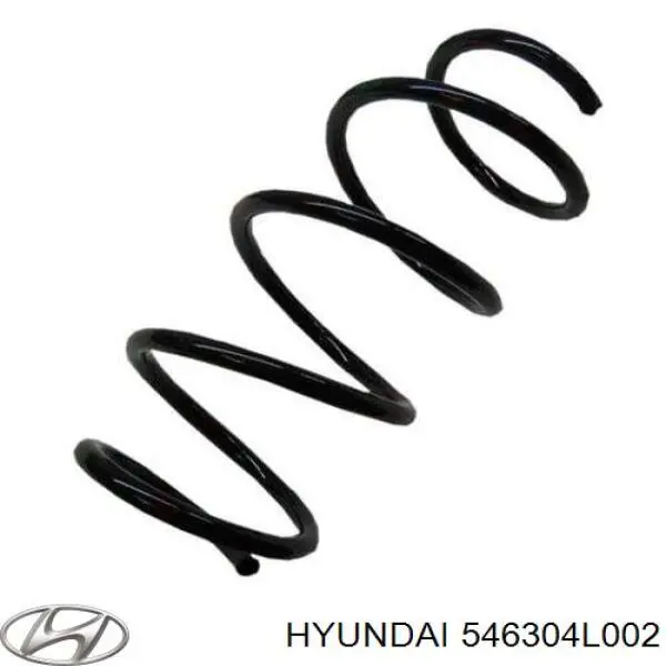 546304L002 Hyundai/Kia Пружина амортизатора передняя