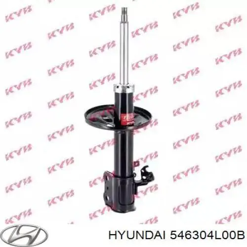 546304L00B Hyundai/Kia Пружина амортизатора передняя