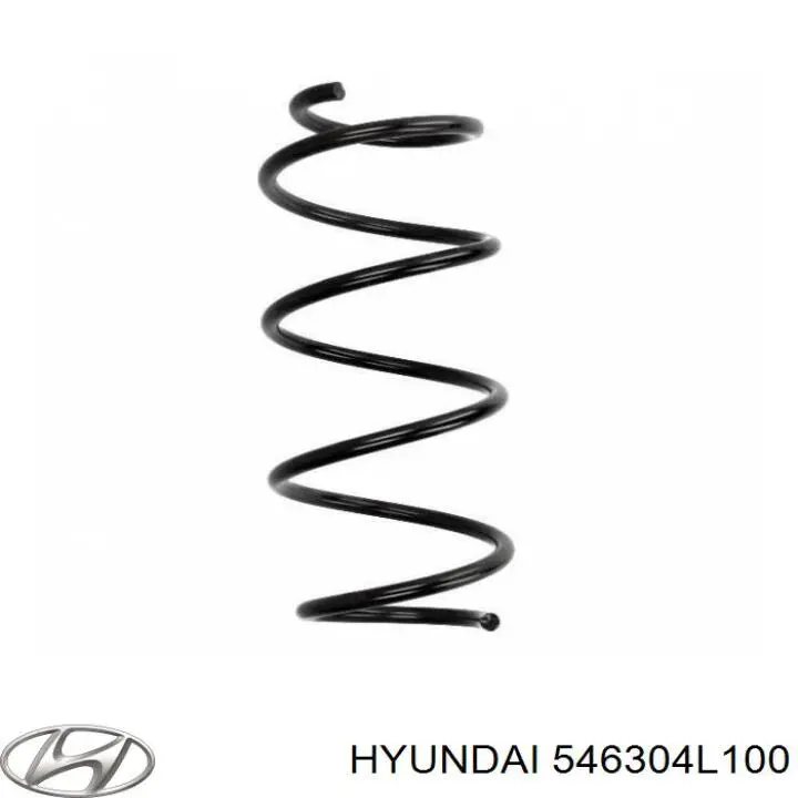 Пружина передня Hyundai/Kia 546304L100 ціна, від 31.79 USD