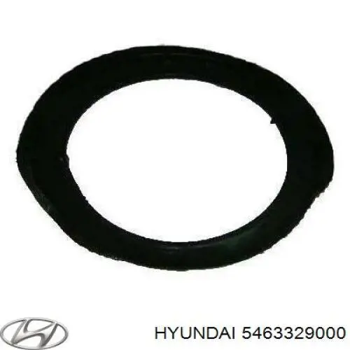 Проставка (гумове кільце) пружини передньої, нижня Hyundai Coupe (RD) (Хендай Купе)