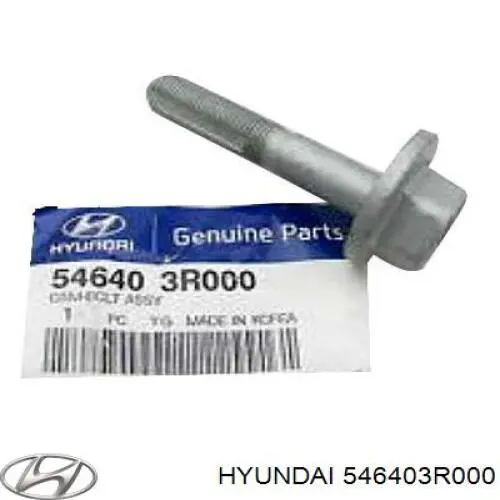 Болт кріплення заднього розвального важеля, внутрішній Hyundai/Kia 546403R000 ціна, від 4.48 USD