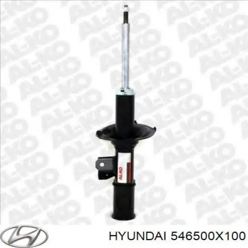 Амортизатор передньої підвіски, лівий Hyundai/Kia 546500X100 ціна, від 31.23 USD