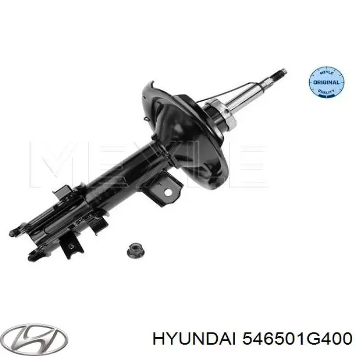 546501G400 Hyundai/Kia амортизатор передній, лівий