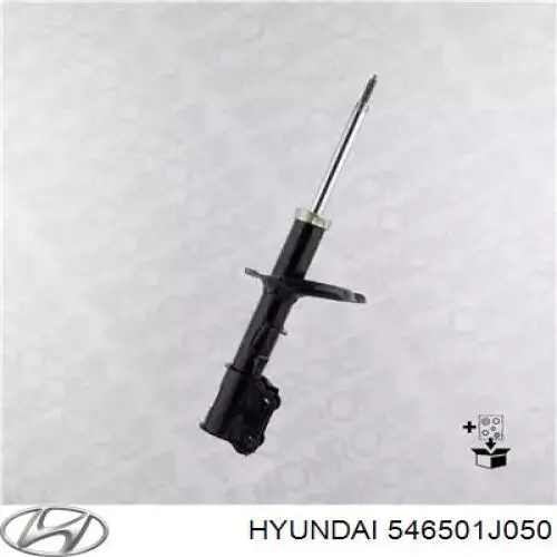 Амортизатор передньої підвіски, лівий Hyundai/Kia 546501J050 ціна, від 18.23 USD