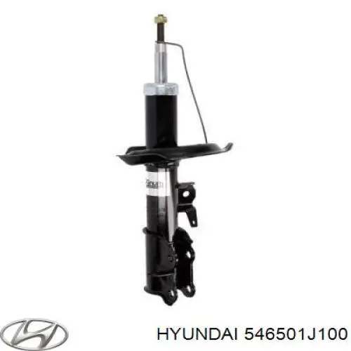 546501J100 Hyundai/Kia Ліва передня стійка