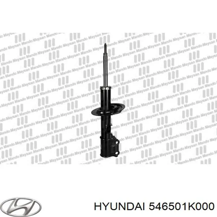 Купити 546501P000 Hyundai/Kia Амортизатора передній лівий