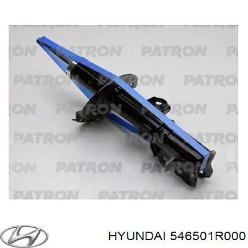 Стійка передня, ліва Hyundai/Kia 546501R000