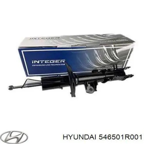 Стійка передня, ліва Hyundai/Kia 546501R001