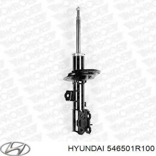546501R100 Hyundai/Kia Ліва передня стійка