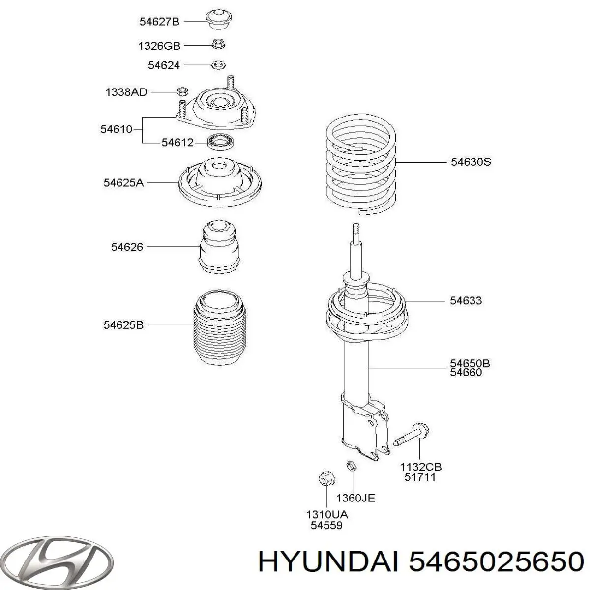  5465025650 Hyundai/Kia