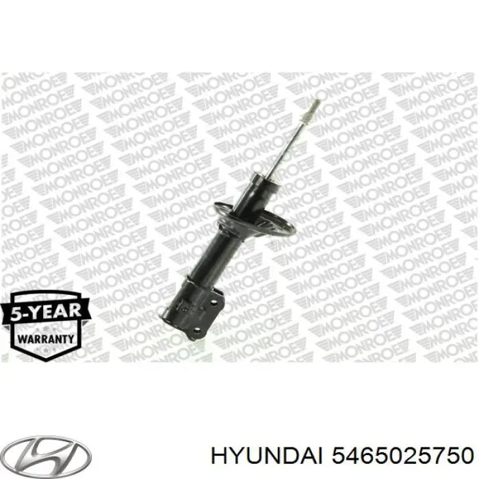 Амортизатор передньої підвіски, лівий Hyundai/Kia 5465025750 ціна, від 33.47 USD