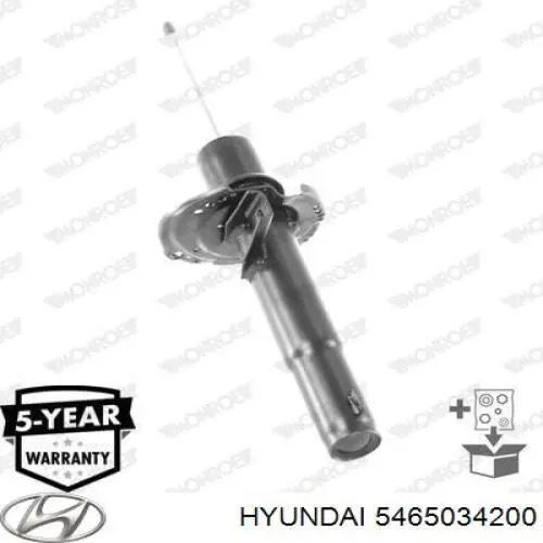 Амортизатори передні Hyundai/Kia 5465034231