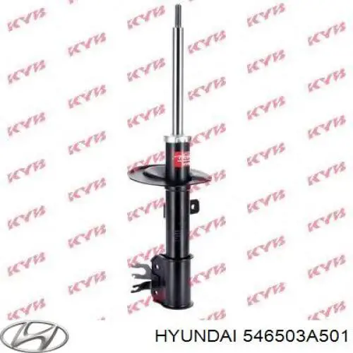 Купити 546503A501 Hyundai/Kia Амортизатора передній лівий
