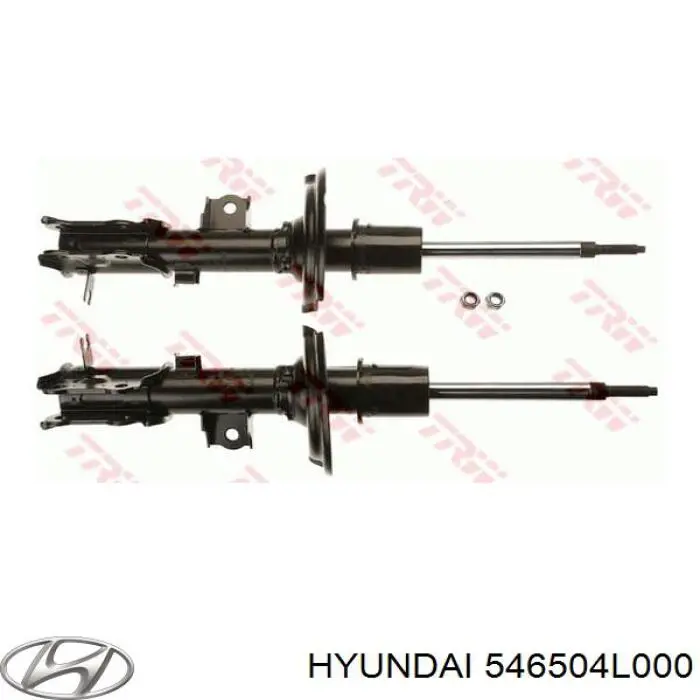 Купити 546504L000 Hyundai/Kia Амортизатора передній лівий