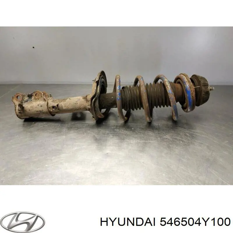 546504Y100 Hyundai/Kia Ліва передня стійка