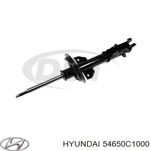 Амортизатор передній, лівий Hyundai Sonata (LF) (Хендай Соната)