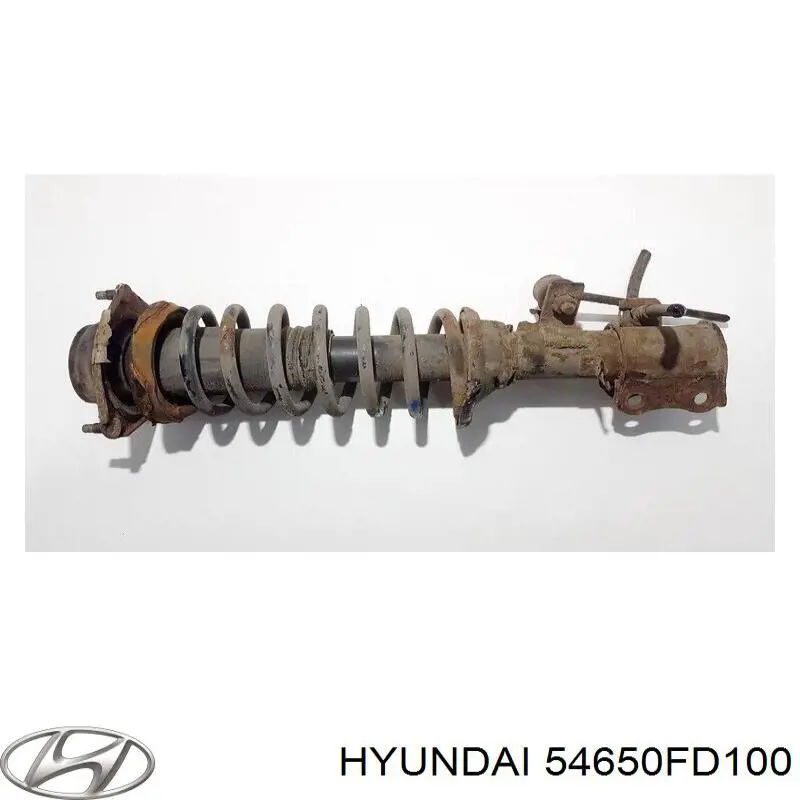 Амортизатора передній лівий 54650FD100 Hyundai/Kia