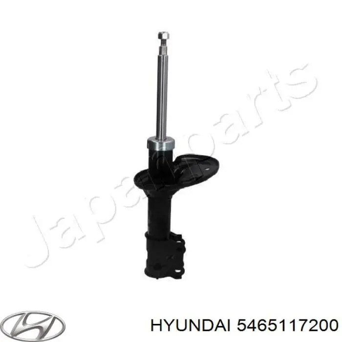 Амортизатор передній, лівий Hyundai Matrix (FC) (Хендай Матрікс)