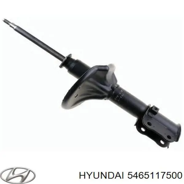 Стійка передня, ліва Hyundai/Kia S5465117500