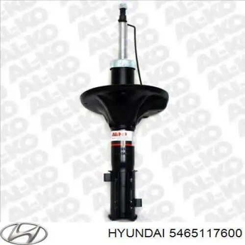 5465117600 Hyundai/Kia амортизатор передній, лівий