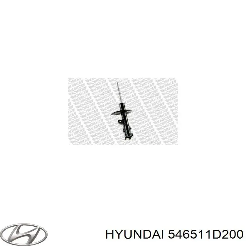 Амортизатора передній лівий 546511D200 Hyundai/Kia