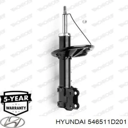 Амортизатора передній лівий 546511D201 Hyundai/Kia