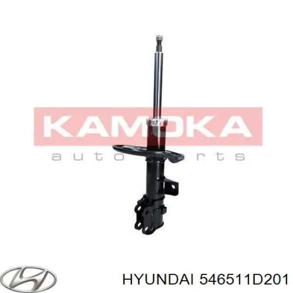 Амортизатор передньої підвіски, лівий Hyundai/Kia 546511D201 ціна, від 37.35 USD