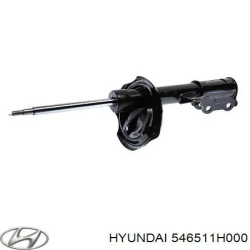 Стійка передня, ліва Hyundai/Kia 546511H000
