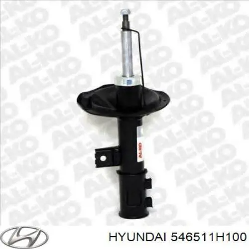 Амортизатор передньої підвіски, лівий Hyundai/Kia 546511H100 ціна, від 35.73 USD