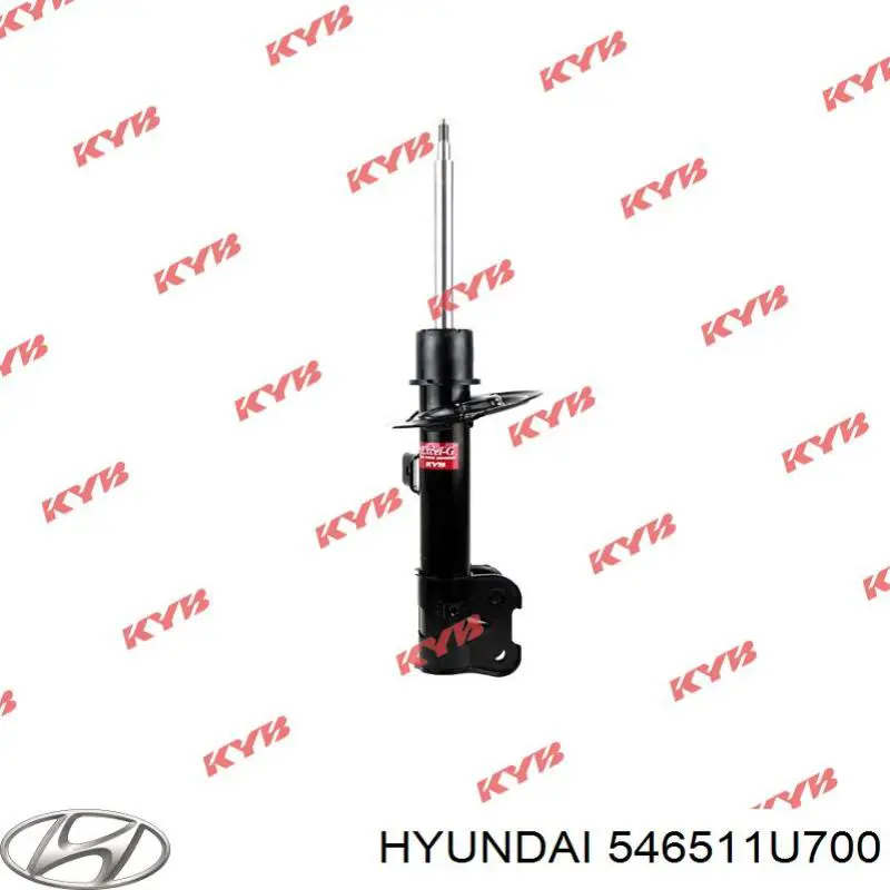 Купити 546511U700 Hyundai/Kia Амортизатора передній лівий