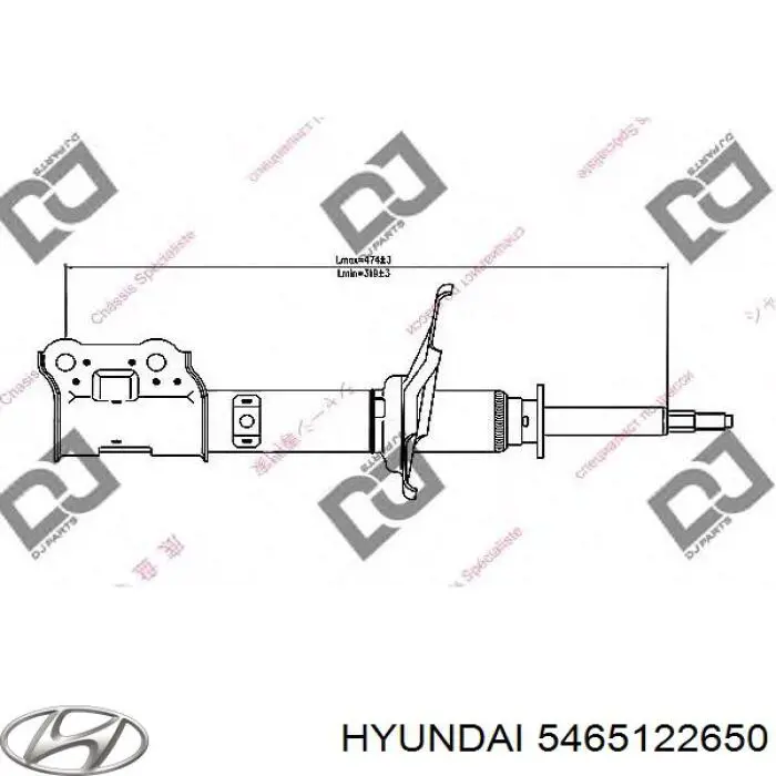  5465122650 Hyundai/Kia