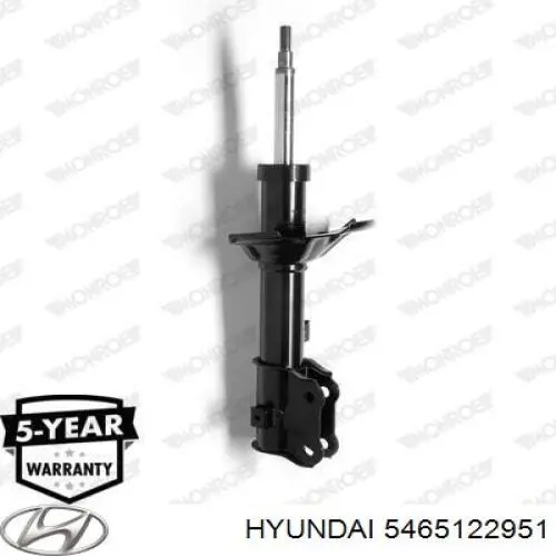 Купити 5465122951 Hyundai/Kia Амортизатора передній лівий