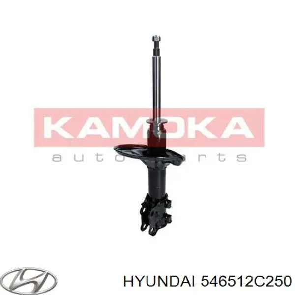 Амортизатор передньої підвіски, лівий Hyundai/Kia 546512C250 ціна, від 45.72 USD