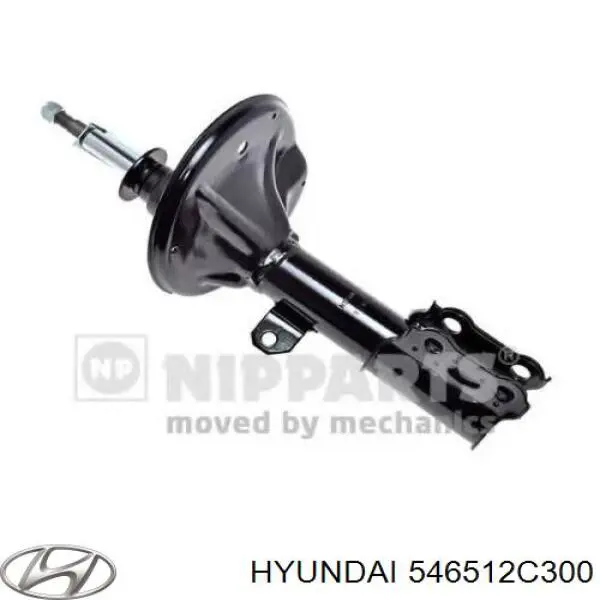 Амортизатор передньої підвіски, лівий Hyundai/Kia 546512C300 ціна, від 48.67 USD