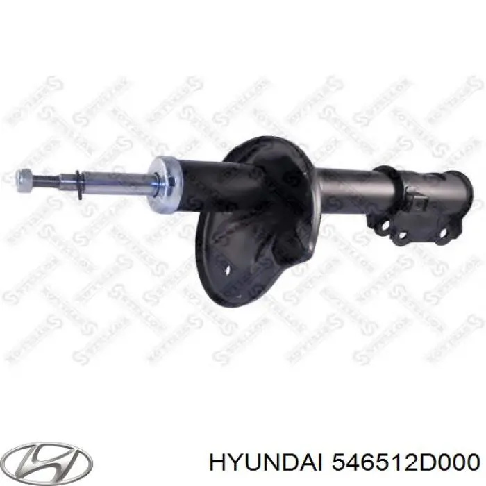 546512D000 Hyundai/Kia амортизатор передній, лівий