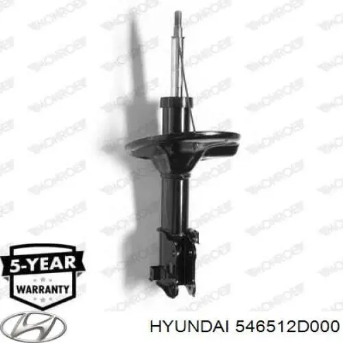 Амортизатор передньої підвіски, лівий Hyundai/Kia 546512D000 ціна, від 47.48 USD