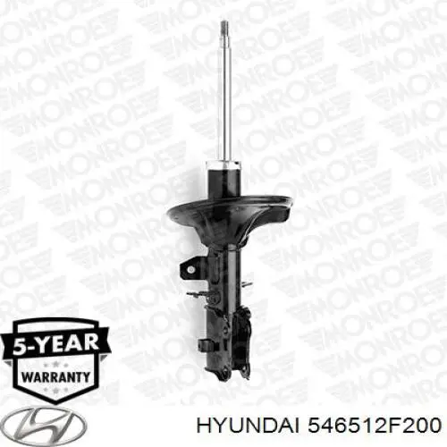 Амортизатора передній лівий KM0702653GAS KAP