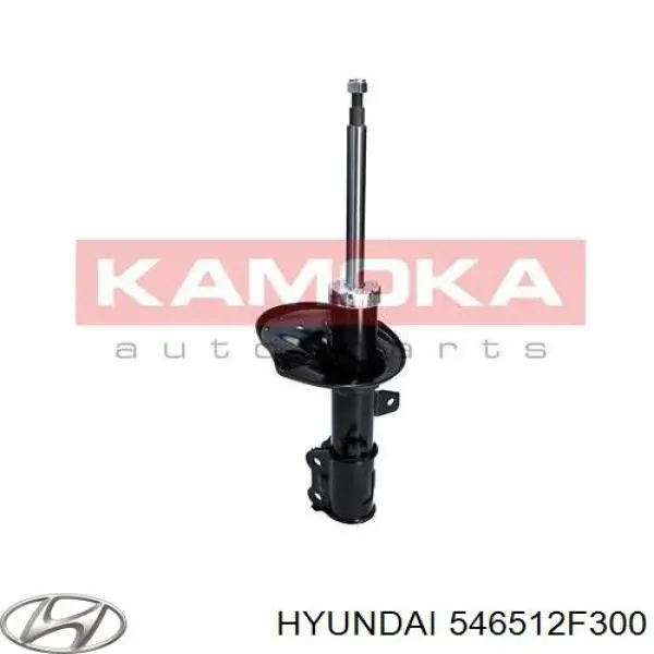 Амортизатор передньої підвіски, лівий Hyundai/Kia 546512F300 ціна, від 39.97 USD