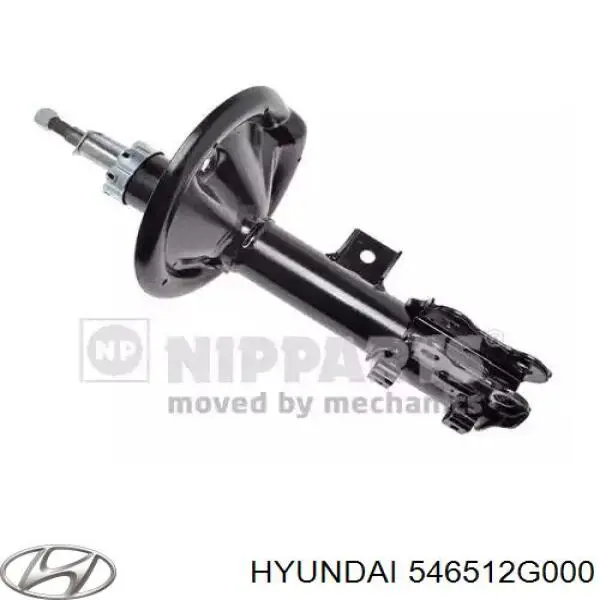 546512G000 Hyundai/Kia Ліва передня стійка